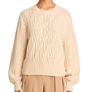 French Connection Layon Cable Knit Sweater